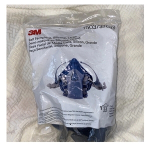 3M 7503 Reusable SILICONE Half Face Respirator Protection Facepiece Mask LARGE