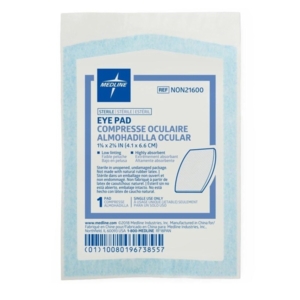 Medline Sterile 1 5/8 X 2 5/8 Eye Pad, 1 Ct.