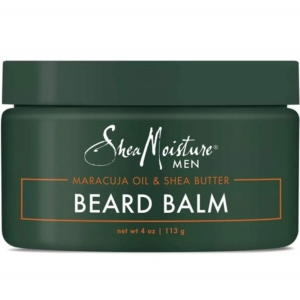 Shea Moisture Mens Beard Balm, All Natural ingredients, Made With Maracuja Infused Shea Butter